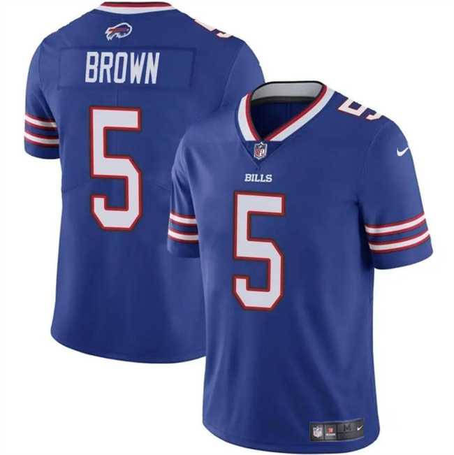 Men & Women & Youth Buffalo Bills #5 Anthony Brown Blue 2024 Vapor Untouchable Limited Football Stitched Jersey->baltimore ravens->NFL Jersey